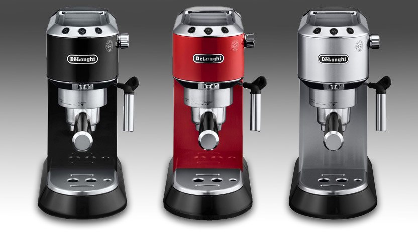 מכונת קפה Delonghi DEDICA STYLE EC 685 אדום