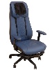 כחול - כיסא עיסוי משרדי נטען מדיקסקייר Medics Care Q8 Ultimate Comfort