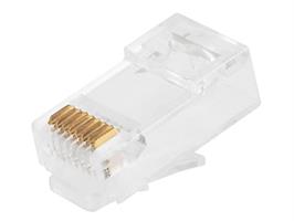 מחבר זכר male Connector RJ-45 Cat 6