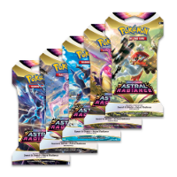 Pokemon TCG:SWSH10 Astral Radiance Sleeve Booster קלפי פוקימון מקוריים חבילת סליב בוסטר אסטרל רדיאנס