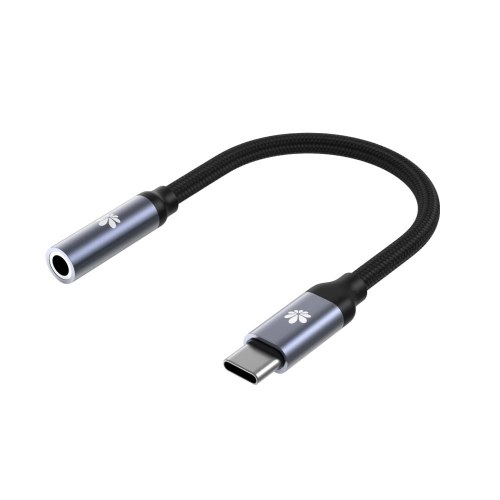 מתאם USB-C ליציאת אוזניות 3.5 מ"מ עם כבל קלוע Miracase MTCA550