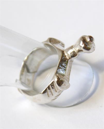 טבעת חותם עתיקה מהתקופה הרומית ביזנטית R113