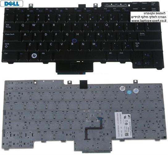 החלפת מקלדת למחשב נייד דל Dell Latitude E6410 E6510 ,Precision M4500 Laptop Keyboard NSK-DB001 , 0HT514 , NSK-DB301 , NSK-DB31D