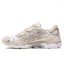 ASICS GEL NYC MEN WHITE OYSTER GREY נעלי אסיקס יוניסקס