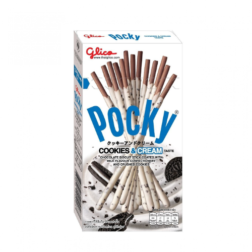 מקלות ביסקוויט פוקי עם ציפוי בטעם קרם עוגיות 🍫 40 גרם