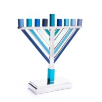 חנוכייה קטנה דגם חב"ד