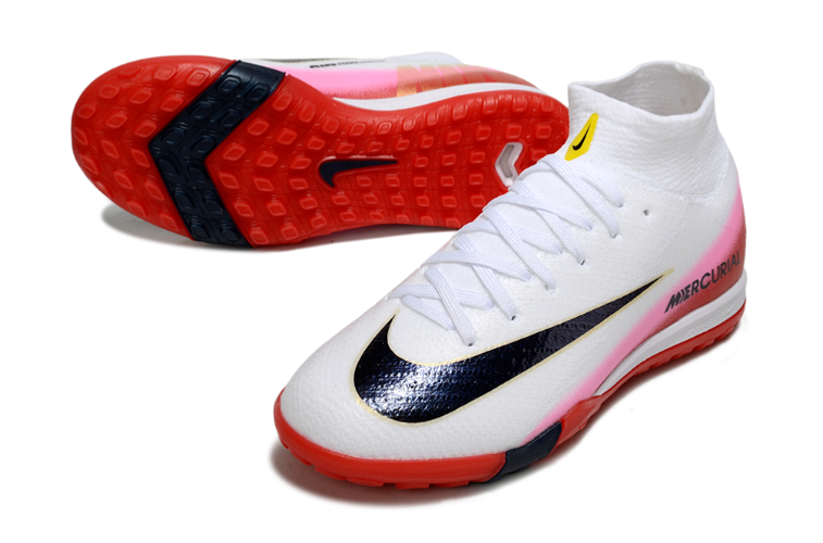 נעלי ילדים קטרגל נייק Air Zoom Mercurial Vapor X לבן-ורוד