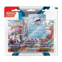 קלפי פוקימון בליסטר 3 חב' Pokémon TCG: Scarlet & Violet Paradox Rift 3-Pack Blister Cetitan