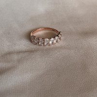 טבעת היילי - זהב אדום