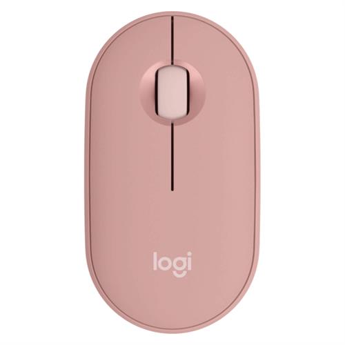 עכבר אלחוטי Logitech M350s Pepple 2 צבע ורוד