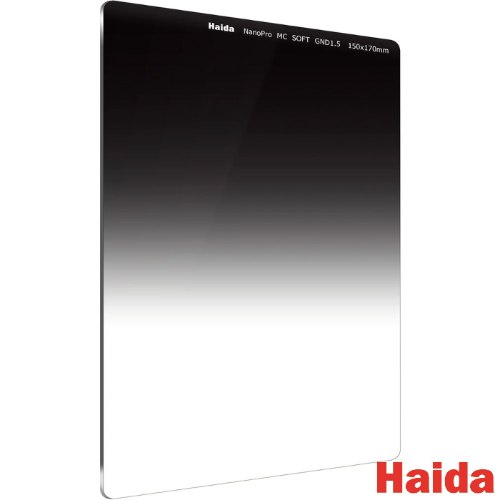 Haida 150 x 170mm NanoPro MC Soft Edge Graduated 1.5 פילטר מדורג רך 5 סטופים ציפוי איכותי NanoPro