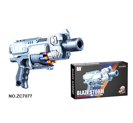 רובה חצים חשמלי לילדים עם 20 חיצי ספוג BLAZE STORM