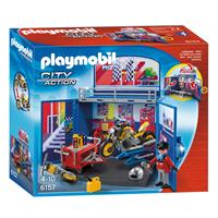 פליימוביל 6157 מוסך לאופנועים