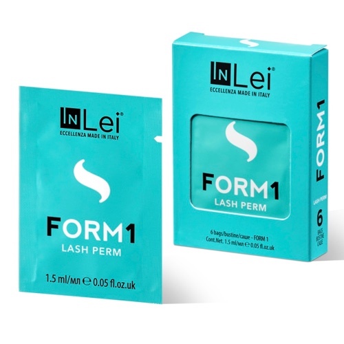 חומר לעיצוב הזווית לריסים 6 שקיות- FORM1 InLei