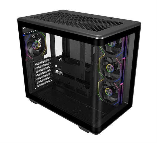 CMCASE ELITE600(4 FANS)BK