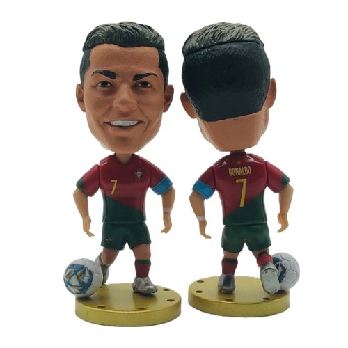 בובת כדורגל כריסטיאנו רונאלדו 7# Cristiano Ronaldo Doll מדי פורטוגל 2023