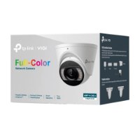 מצלמת כיפה Vigi S445 4MP – קופסת מוצר לבנה עם תמונת המצלמה מודפסת על חזיתה