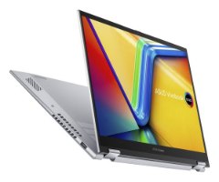 נייד ASUS VivoBook S 14 Flip I7-13700H 16GB 1TB NVME Silver FHD DOS