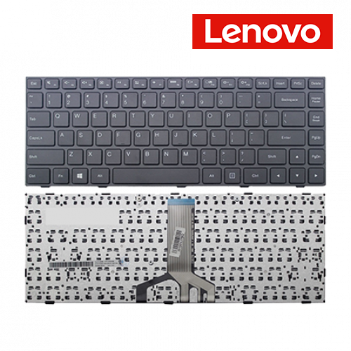 תיקון מחשב נייד - החלפת מקלדת לנובו Lenovo Ideapad 100-14Ibd Laptop Keyboard מקלדת בעברית