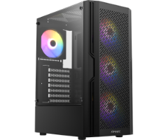 מארז Antec AX20 Elite Mid TOWER 4X120MM RGB FANS ATX MB Support