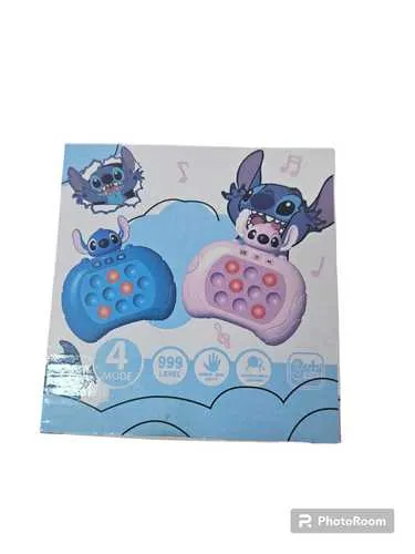 פופיט חשמלי  סטיץ אלקטרוני לחצנים אורות ורוד  01143