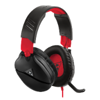 אוזניות גיימינג לנינטנדו סוויץ' TURTLE BEACH RECON 70N – אדום שחור