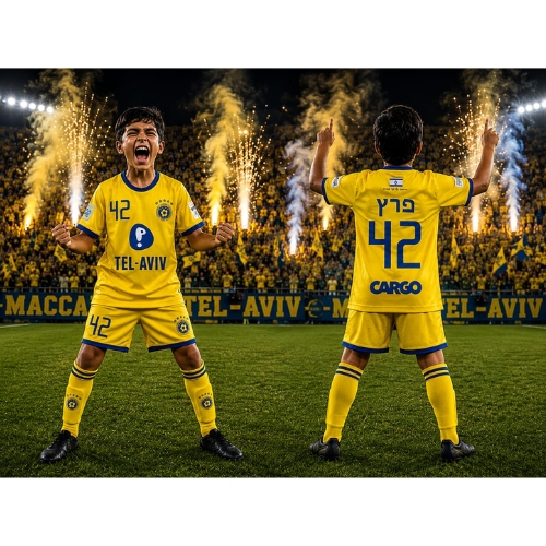 סט כדורגל תל אביב פרץ 2026-27 Tel Aviv Peretz Football Kit