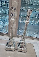 פמוטים סברינה לכלה מכסף טהור - L