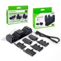 סוללות ומטען ל-2 בקרים DOBE XONE/XBOX SERIES X/S Charger Dock