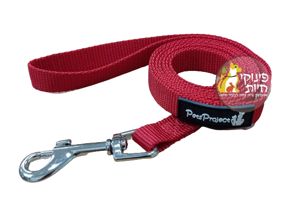 רצועה בייסיק מידה S - פטס פרוג'קט PetsProject