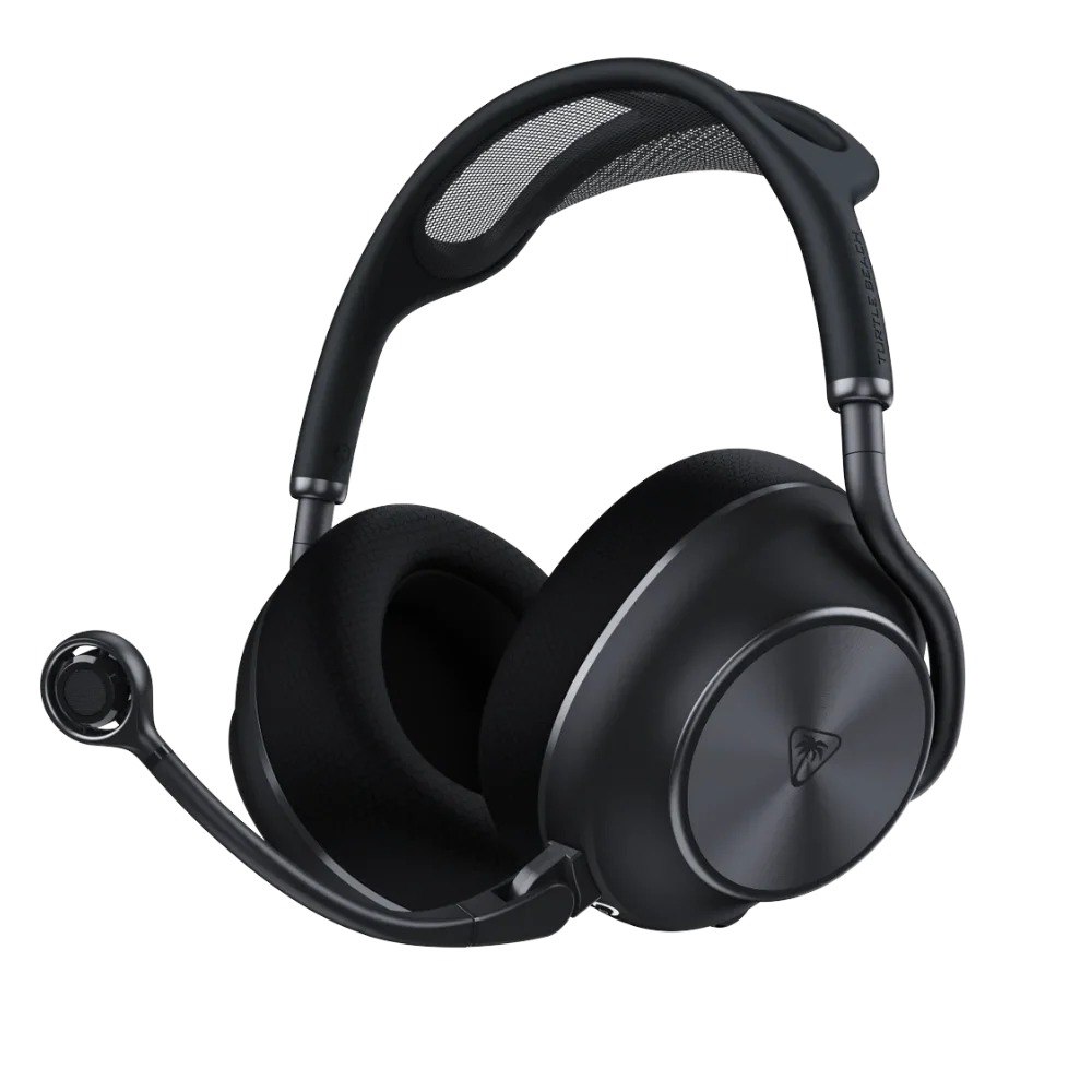 אוזניות אלחוטיות לגיימינג Turtle Beach Stealth Pro II למחשב עם ANC ו-Bluetooth בצבע שחור – אוזניות גיימינג אלחוטיות שחורות