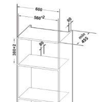 מיקרוגל בנוי משולב גריל ELECTROLUX אלקטרולוקס EMSB25XG