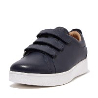 ראלי סגירת סקוצ' כחול נייבי עור פיטפלופ FITFLOP