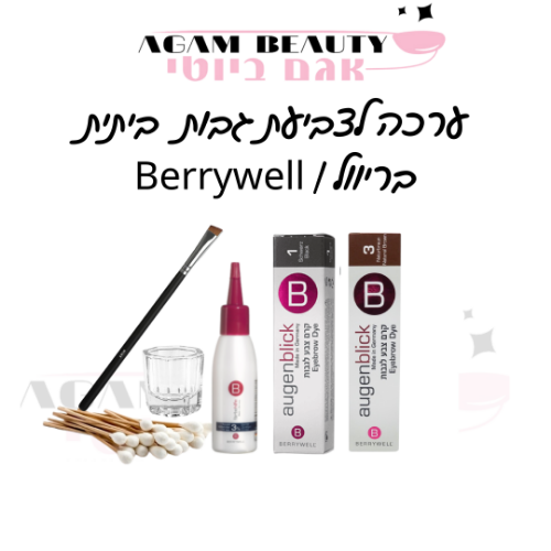 ערכה מושלמת לצביעת גבות ביתית – בריוול | Berrywell