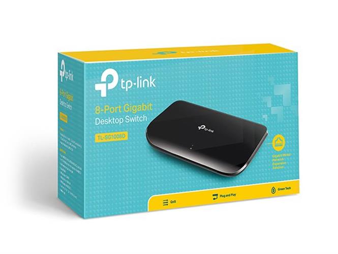 סוויץ' TPLINK TL-LS1008G 8 Port SOHO Switch 1G