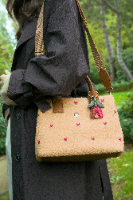 Cross Body דגם TEDDY SAND בינוני רצועה מתכווננת |26.5x14x22 ס"מ