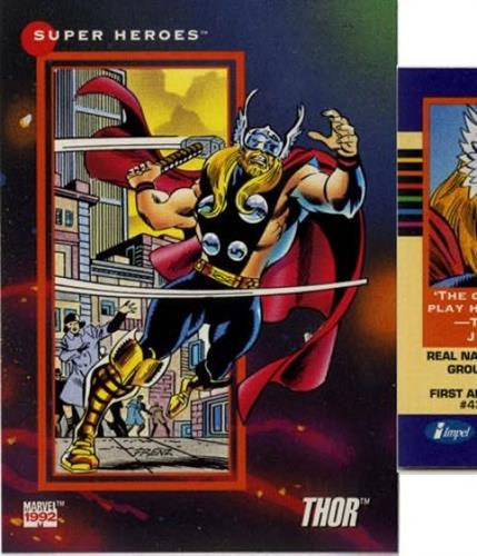 קלף בודד מארוול marvel - thor - Universe Series 3 - 48