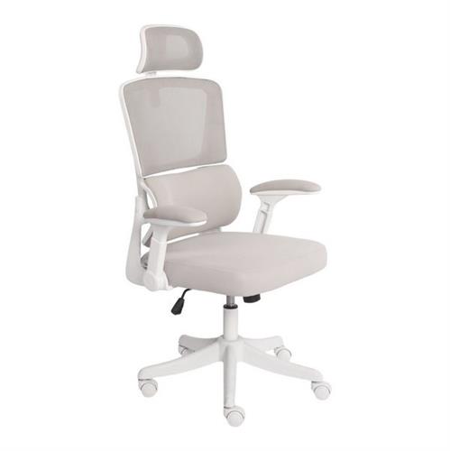 כסא משרדי ארגונומי Dragon Smart Tech R40 לבן בז'