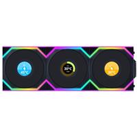 Lian-Li UNI SL Wireless LCD 120mm Reverse Black x3 Fans