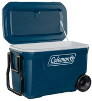 ציידנית 59 ליטר על גלגלים דגם אקסטרים| Coleman Xtreme 59L Wheeled Cooler | מקט 2000037213 |קפיץ קפוץ