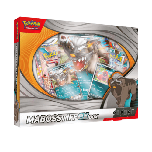 Pokemon TCG: Mabosstiff ex Box Set קלפי פוקימון מארז מקוריים