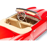 מאיסטו - דגם מכונית מרצדס בנץ 190 אס אל אדומה - Maisto 1955 Mercedes Benz 190SL Red 1:18