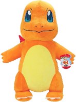 בובת פרווה גדולה, רכה ונעימה בגודל 60 ס"מ CHARMANDER צ'ארמנדר פוקימון