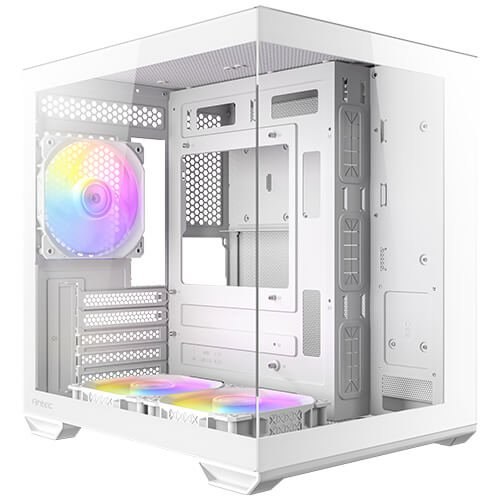 מארז לבן Antec CX60M ARGB Mini-Tower Gaming Case 3X120mm ARGB Fan