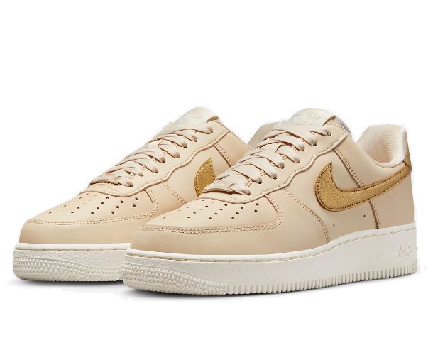 סניקרס נייק אייר פורס Air Force 1 Low זהב