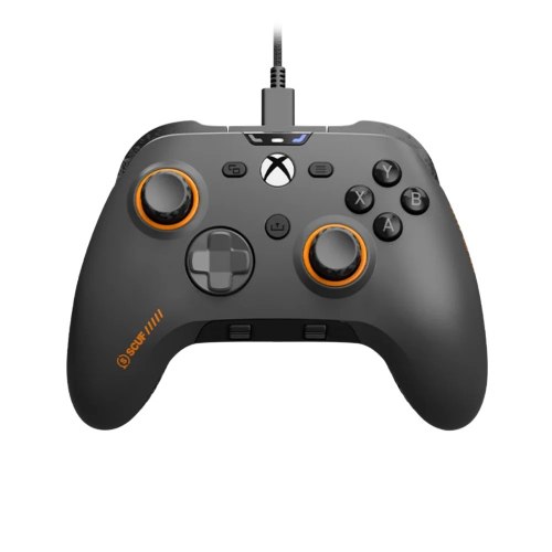 שלט גיימינג SCUF Valor TMR בחיבור חוטי בצבע אפור