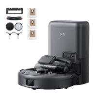 שואב אבק רובוטי משולב בשואב ידני eufy Robot Vacuum 3-in-1 E20 יבואן רשמי