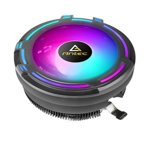 מאורר למעבד Antec T120 Chromatic Silent RGB Fan 65W TDP 82mm