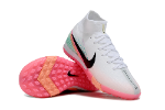 עם גרב - נעלי ילדים קטרגל נייק Air Zoom Mercurial Vapor  לבן-ורוד