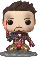 בובת פופ 580 Avengers Endgame: I Am Iron Man Glow-in-The-Dark Deluxe POP FUNKO